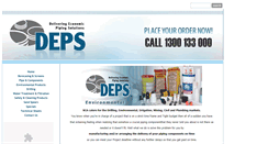 Desktop Screenshot of depscascreen.com